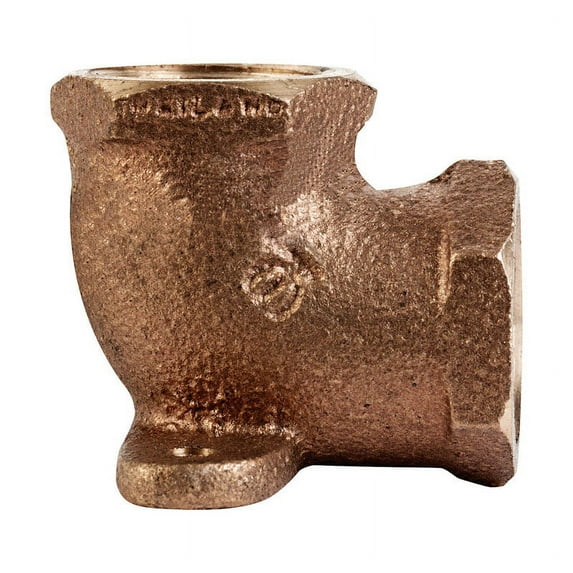 Jmf 4507034 Company 1/2 In. Fip T X 1/2 In. D Fip Brass Drop Ear Elbow