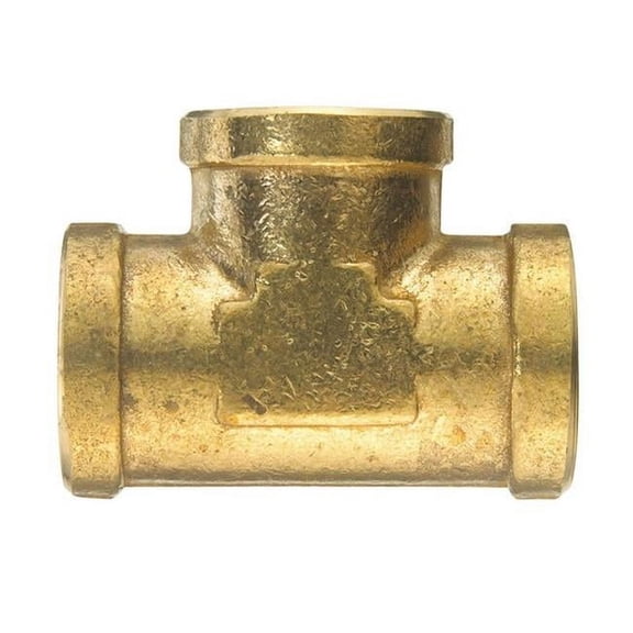 JMF Company 1/8 in. FPT X 1/8 in. D FPT Brass Tee
