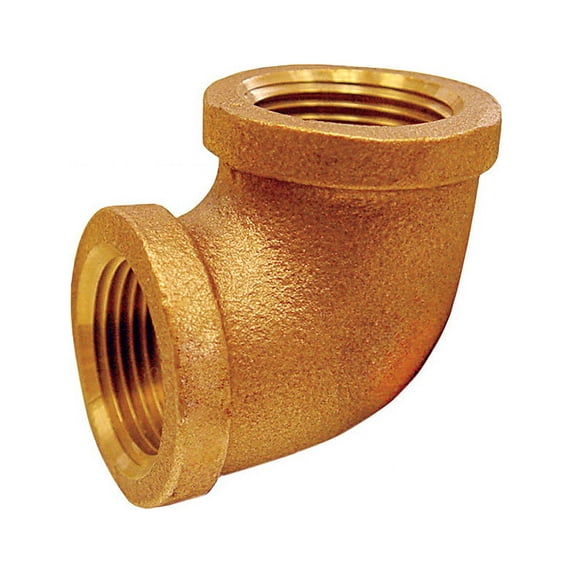 Jmf Elbow 90 Deg. 3/4 " Ftp Red Brass Lead Free