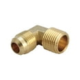 thumbnail image 1 of JMF Company 3/8 in. Flare X 3/8 in. D MPT Brass 90 Degree Street Elbow, 1 of 2