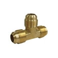 thumbnail image 1 of JMF Company 5/16 in. Flare X 5/16 in. D Flare Brass Tee, Each, 1 of 2