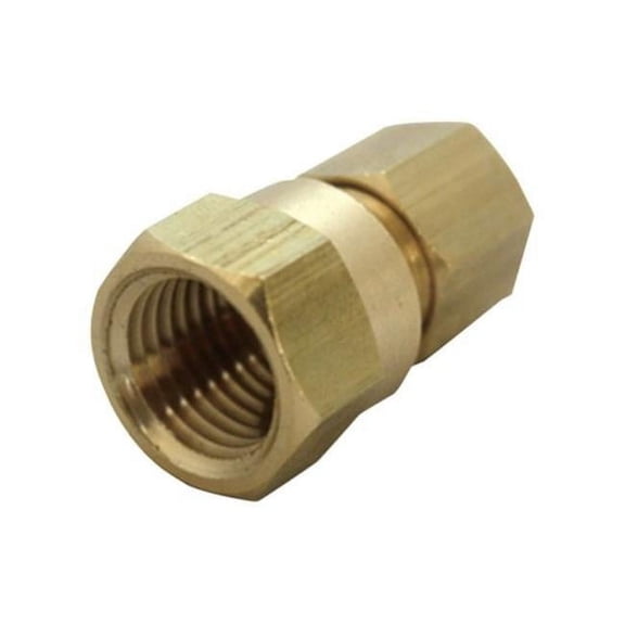 JMF  5/8 in. Compression   x 3/4 in. Dia. FPT  Brass  Adapter