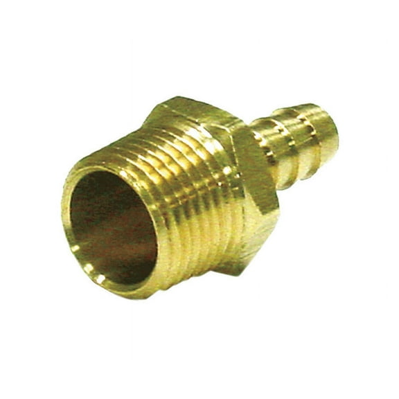 JMF Company Brass 1/4 in. D X 1/2 in. D Adapter 1 pk