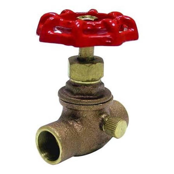 JMF JMF Lead Free Stop and Waste Sweat Valve