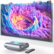 JMGO O1 Pro 1080P Ultra Short Throw(UST) 1500lm Projector, Moive theater with Dynaudio speaker, Wi-fi, 3D Capability, Streaming & Gaming