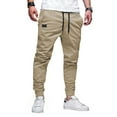 thumbnail image 1 of JMIERR Men Cargo Pants Casual Cotton Workout Hiking Pants Stretch Outdoor Lightweight Trousers with Pockets, 1 of 6