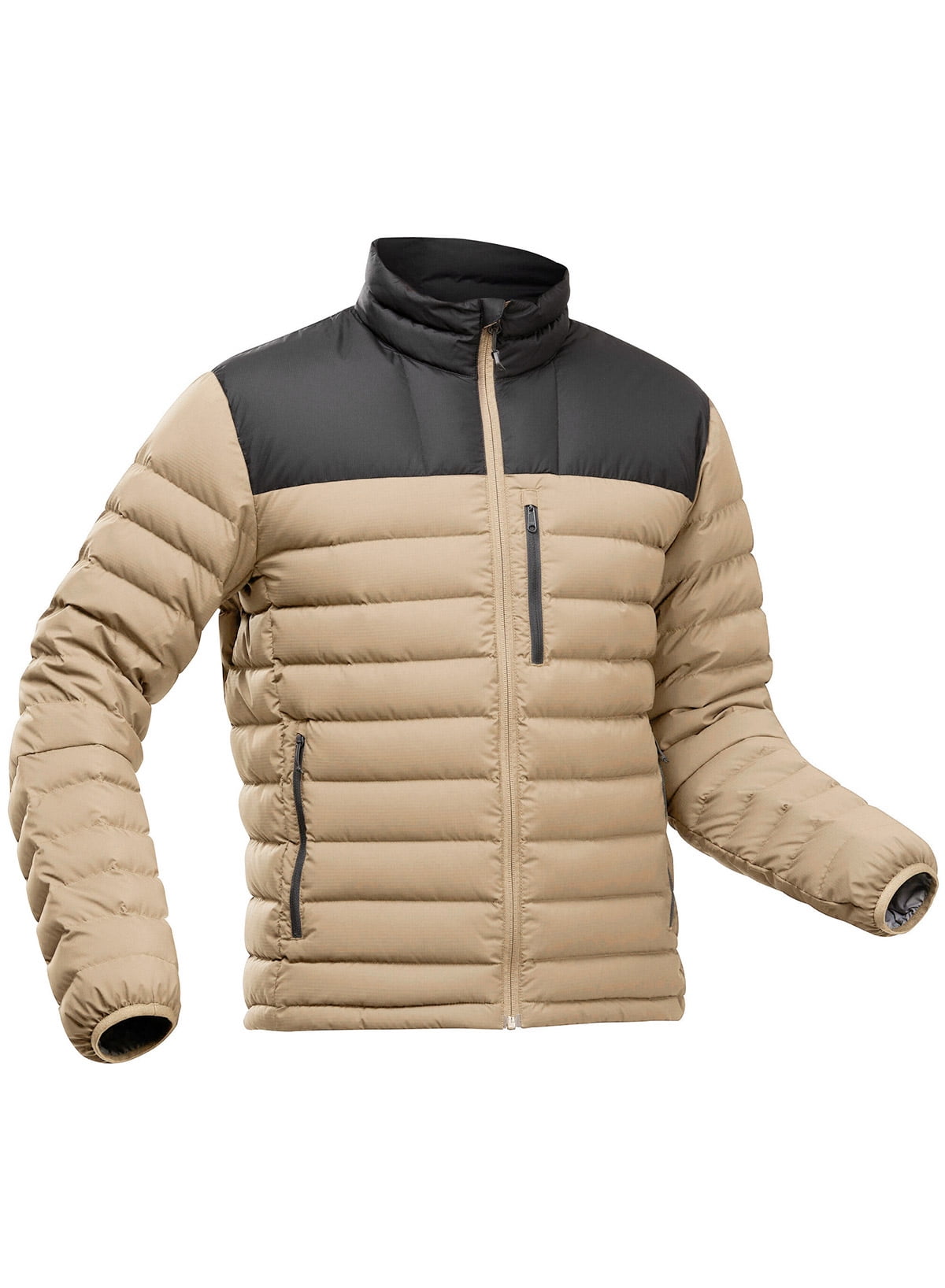 JMIERR Men Puff Jacket Lightweight Zip Up Long Kuwait Ubuy