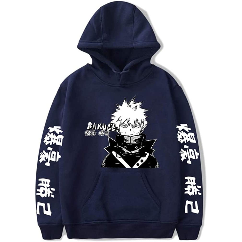 JMKEY My Anime Hero Academia Hoodie Bakugou Katsuki Cosplay