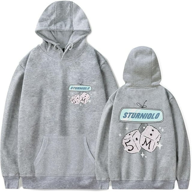 Jmkey Sturniolo Triplets Merch 5 Million Hoodie Hooded Sweatshirt Long 