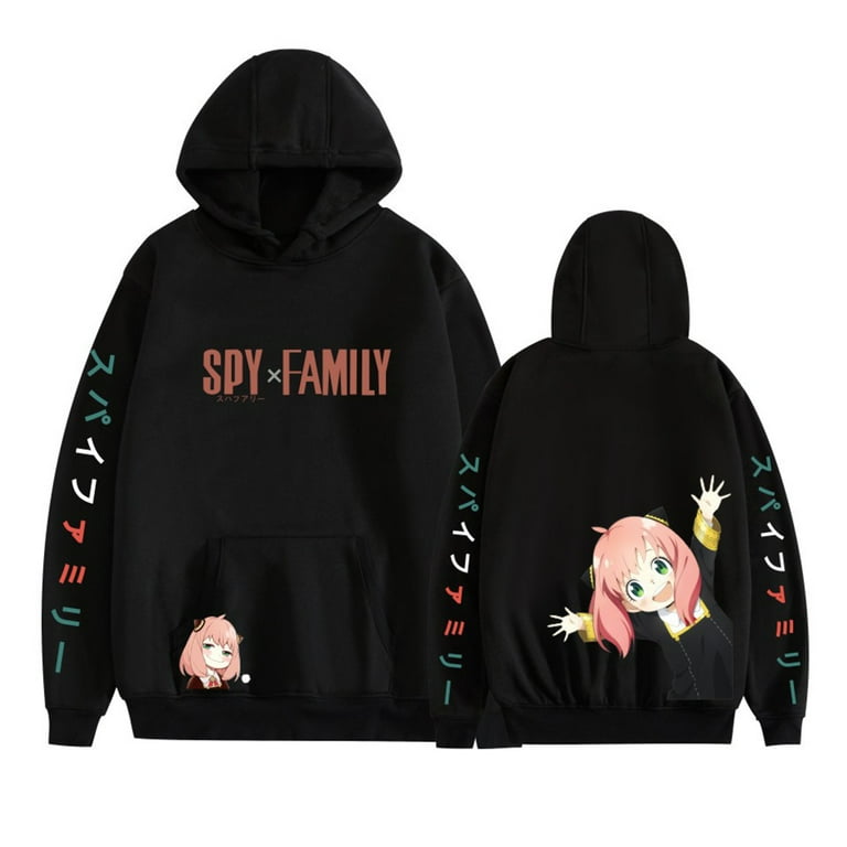 JMKEY Unisex Anime Anya Forger Hoodie Spy x Family Anime Hoodies