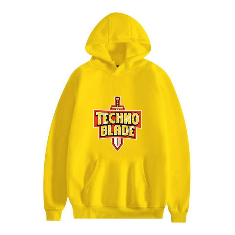 JMKEY Unisex Anime Technoblade Never Dies Hoodie Pullover