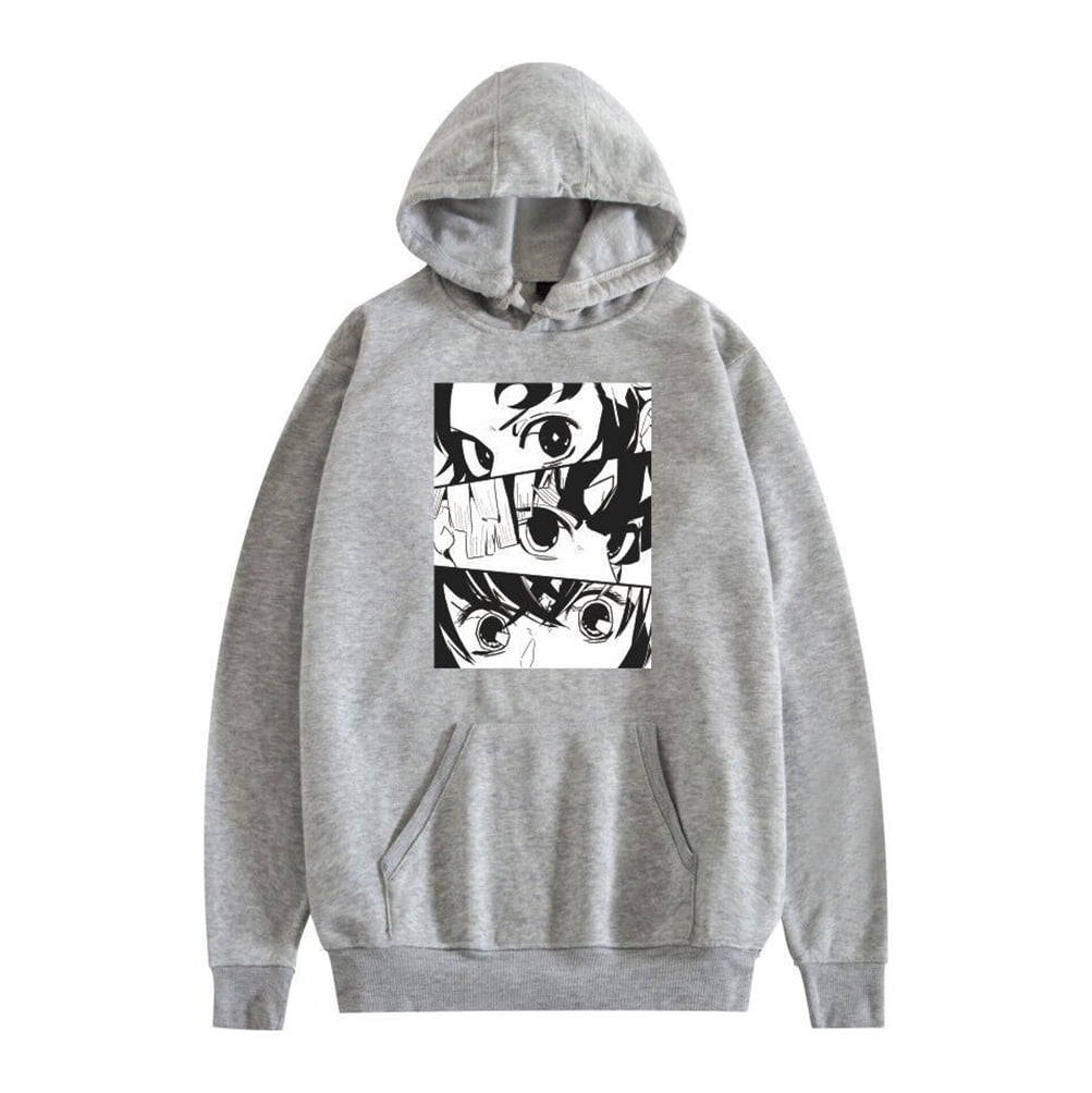 NEW Demon Slayer: Kimetsu No Yaiba Unisex Anime Hoodie Sweater Pullover Jumper E - Foto 2