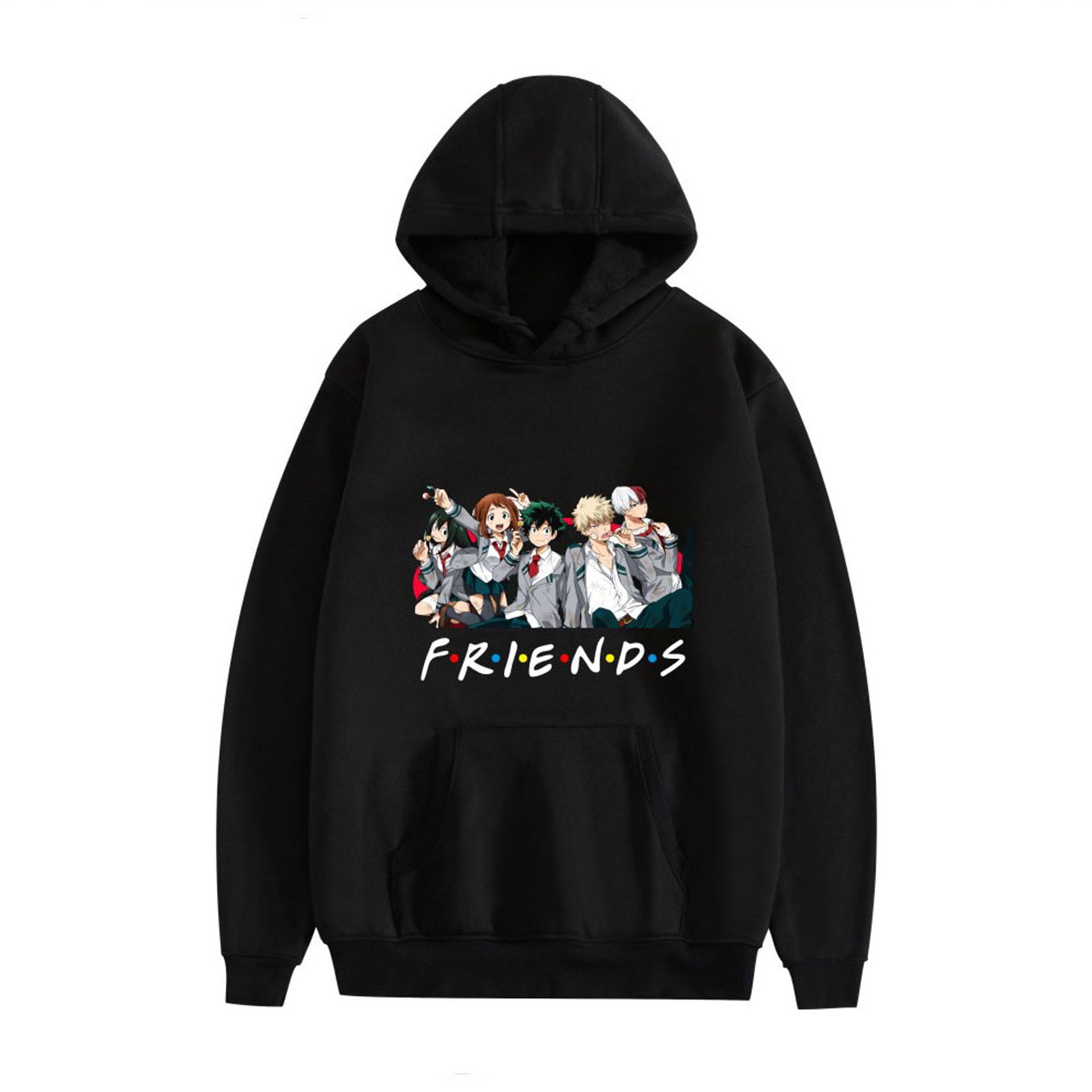 Amazon Friends Black Sweatshirt JMKEY Unisex Hero Friends - Main Image