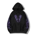 thumbnail image 1 of JMKEY Unisex Y2K Zip Up Hoodie Zip Up Graphic Hoodie Long Sleeve Drawstring Thermal Jacket Sweatshirt, 1 of 3