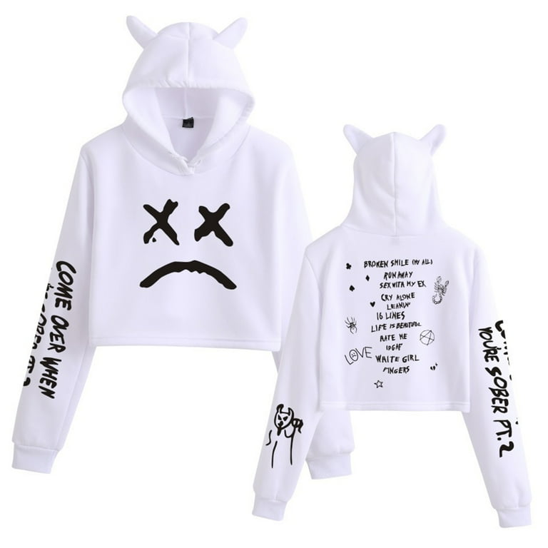 Lil peep hoodie anime sale