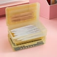thumbnail image 1 of JMKQLZ 2-Layer Painting Pencil Case,Large Pencil Box Case,Clear Crayon Marker Box Bulk,Hard Plastic Academy Supplies with Snap-tight Lid,Stackable Storage Container Art Craft Organizer, 1 of 5