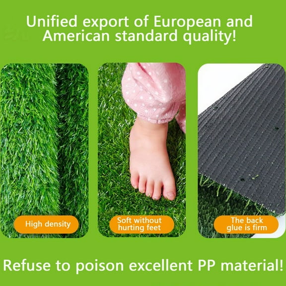 JMKQLZ Artificial Grass Puppy Pee Pad for Dogs and Small Pets - Reusable Training Potty Pad for Indoor Outdoor - Dog Housebreaking Supplies