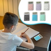 JMKQLZ Basic Standard Calculators Small Digital Desktop Calculator with 8-Digit LCD Display, Smart Calculator Pocket Size for Home and School