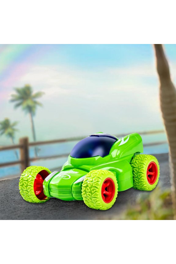 Cars Toy Double-Sided Friction Powered Vehicles Flips Shockproof Inertia Cars Pull Cars for Boys Girls Toddler Birthday Gift Age 3+ Years Old