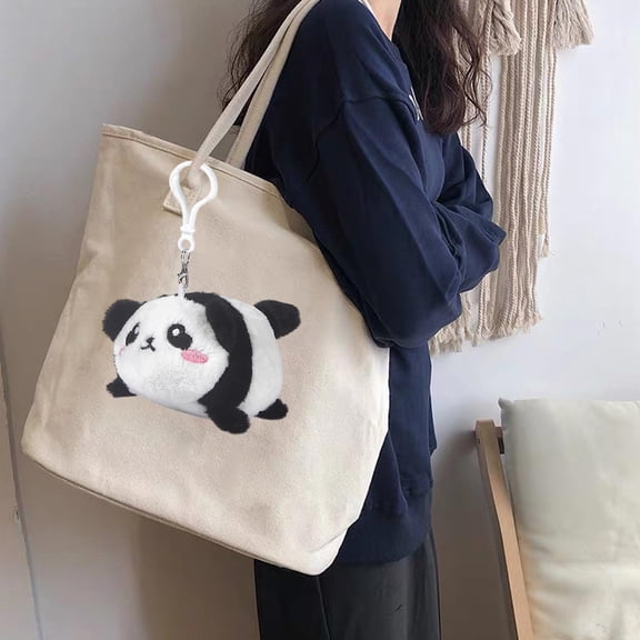 JMKQLZ Cute Cartoon Animal Plush Doll Toy Backpack Pendant Mini Doll Car Keychains Birthday Gifts for Friend Kids Christmas Stocking Stuffers for Boys Girls