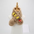 thumbnail image 1 of JMKQLZ Fleece Boys Girls Scarf Winter Autumn Kids Warm Scarf Cute Thick Neck Warmer Solid Color Children Scarf 1-12Years, 1 of 3