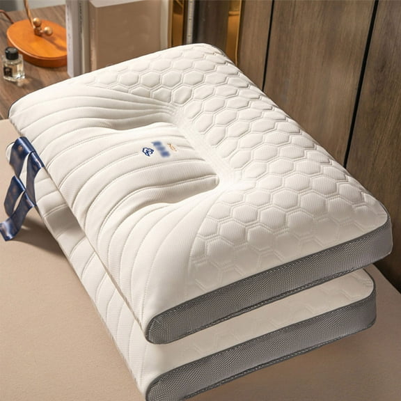 JMKQLZ Hotel Grade Pillow Core with Soft Support - Polyester Fiber Fill for All Sleeping Positions - Breathable Comfortable Bed Pillow for Restful Night Sleep