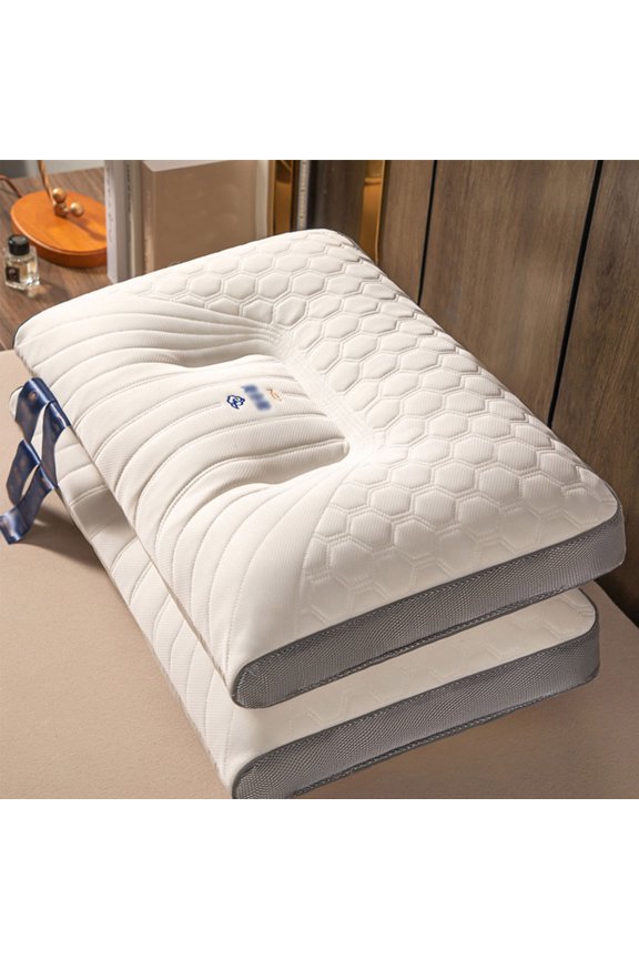 Hotel Grade Pillow Core with Soft Support - Polyester Fiber Fill for All Sleeping Positions - Breathable Comfortable Bed Pillow for Restful Night Sleep