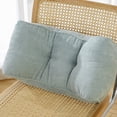 thumbnail image 1 of JMKQLZ Lumbar Support Cushion - Orthopedic Back Pillow with Three-Sided Ergonomic Design for Office Chair, Car Seat and Sofa, Soft Corduroy Fabric for All-Day Comfort, 1 of 6
