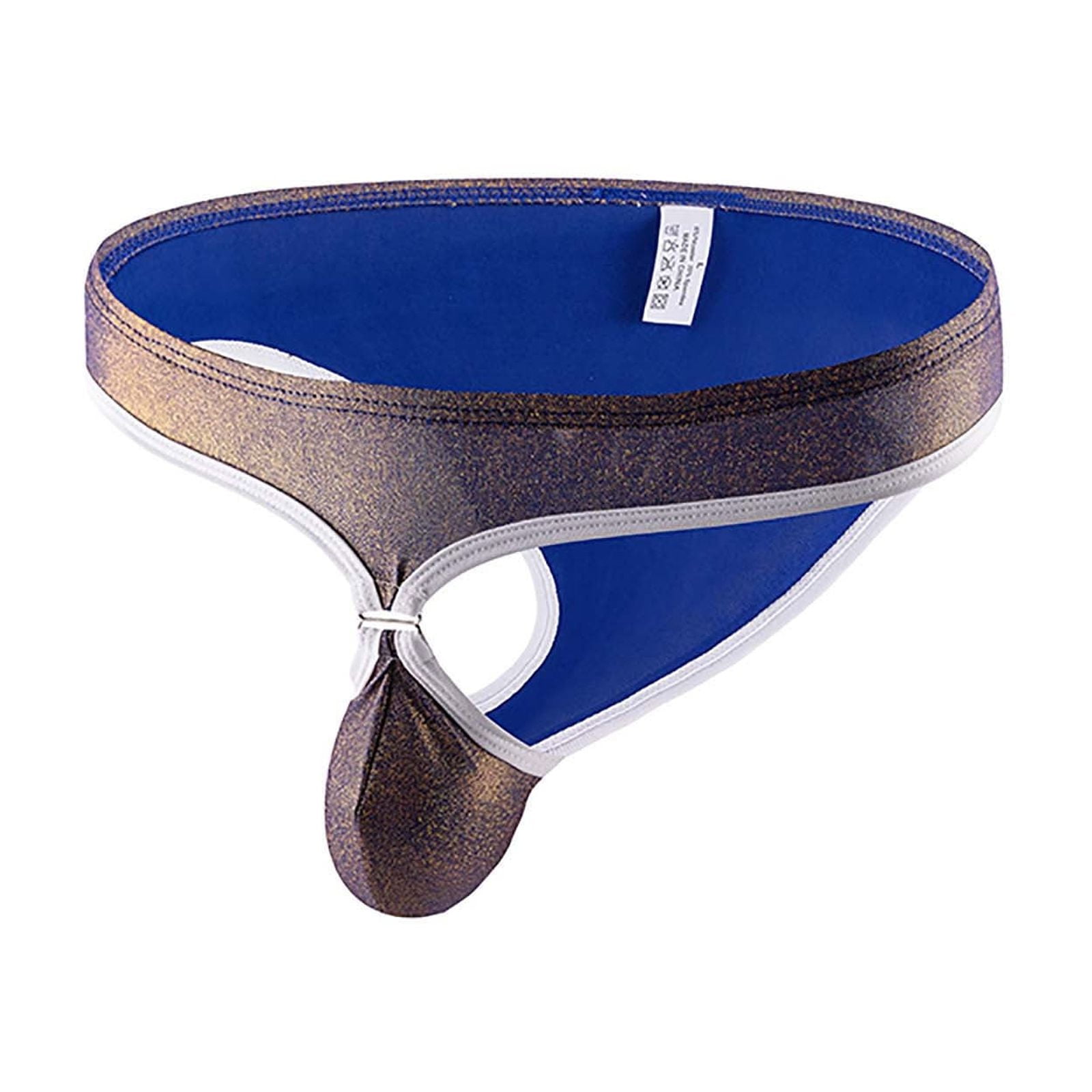 JMKQLZ Mens Bulge Enhancing Briefs Low Rise Big Ball Pouch Underwear