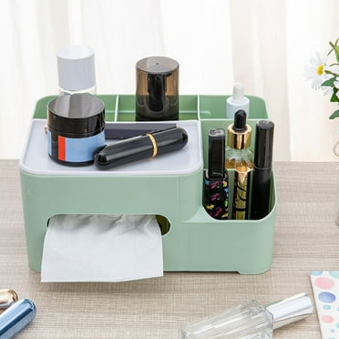 JMKQLZ Multifunction Tissue Box Stationery Napkin Remote Control Holder Storage Box Tissue Dispenser Desk Organizer Home Office Supplies