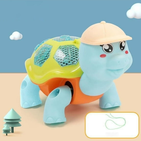 JMKQLZ Musical Turtle Toys 6-12 Months, Crawling Light up Toy, Early Learning Toy for 7 8 9 10 11+ Months, Birthday Gift for Boys Girls 1 2 3 Years