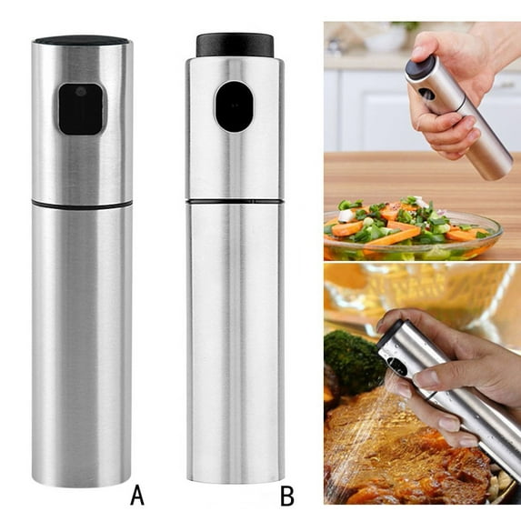 JMKQLZ Oil Sprayer for Cooking, Olive Oil Spray Bottle for Kitchen 100ml Glass Olive Oil Sprayer Mister Oil Vinegar Spritzer Sprayer Glass Bottles for Cooking/Salad/Barbecue