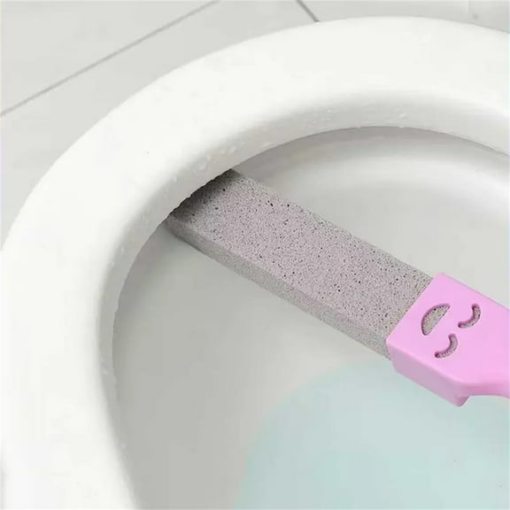JMKQLZ Pumice Stone for Toilet Cleaning, Pumice Cleaning Stone Toilet Bowl with Extra Long Handle for Removing Toilet Bowl Ring, Pool, Bathroom,Toilet Brush
