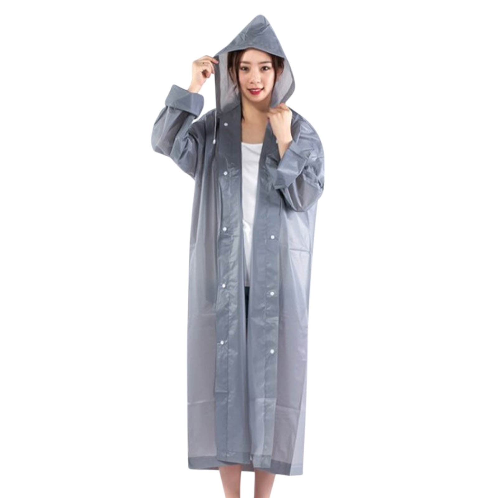 Totes Lightweight Reusable Packable Rain Poncho, (Unisex