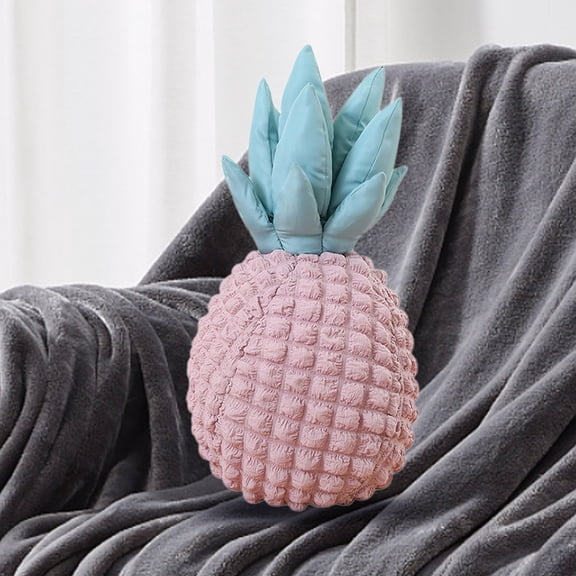JMKQLZ Simulated Pineapple Doll Toy 20'' Pineapple Shaped Throw Pillow Decor Pillow Soft Cute Throw Pillow for Home Bedroom Decoration Birthday Gift for Kids