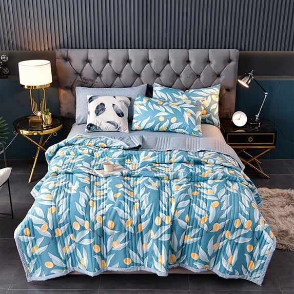 Spring Summer Quilt Soft Comfortable Quilts Single Double Blanket for Bed Comforter, Sunflower Bed Blanket Lightweight Soft and Breathable Blanket for Sofa Bed All Seasons, 39.37*59.06In
