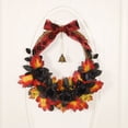 thumbnail image 1 of Themed Wall Display Wreath - Statement Piece for Festive Entrance Decor with Berry Accents - Multi Season Hanging Ornament for Events and Home Celebrations, 1 of 9