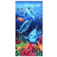 thumbnail image 1 of JML 100% Cotton Beach Towel, Soft and Quick Dry, Skin Friendly Pool Towel (28"x58"), 1 of 4
