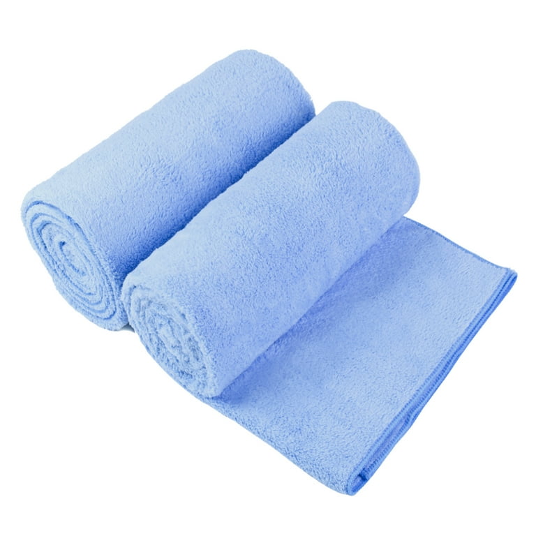 JML Microfiber Bath Towels Bath Towel 2 Pack(30 x 60) Oversized Soft Super