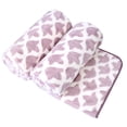 thumbnail image 1 of JML 2 Pack Bath Towels, Super Soft, Absorbent, Microfiber Bath Towel Set, Purple, 1 of 6