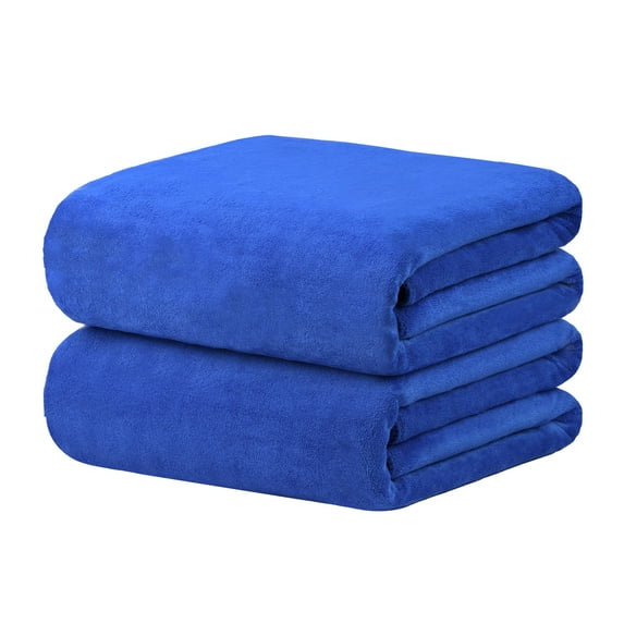 JML 2-Pieces Microfiber Large Bath Towel Set For Bathroom, Quick Dry Ultra Absorbent 40"x80"