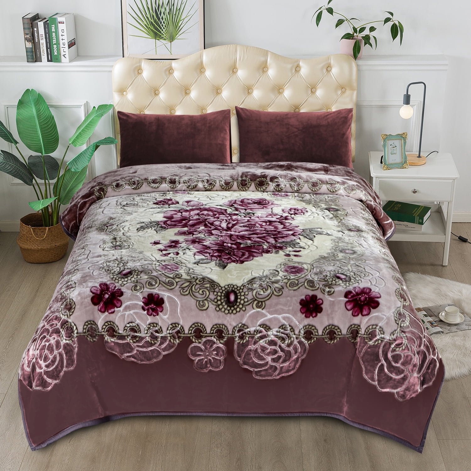 Thick heavy soft blanket hotsell