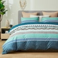 thumbnail image 1 of JML 3 Piece Duvet Cover Set King Size, Soft 100% Microfiber Duvet Cover Set, 1 of 7