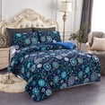 thumbnail image 1 of JML 3 Piece Queen Sherpa Fleece Bed Blanket Set,Heavy Thick Borrego Blanket 75"x83",5.7lb, 1 of 6