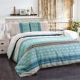 thumbnail image 1 of JML 3 Pieces Duvet Cover Set Queen With Zipper Closure,Soft Microfiber Comforter Cover Set, 1 of 5