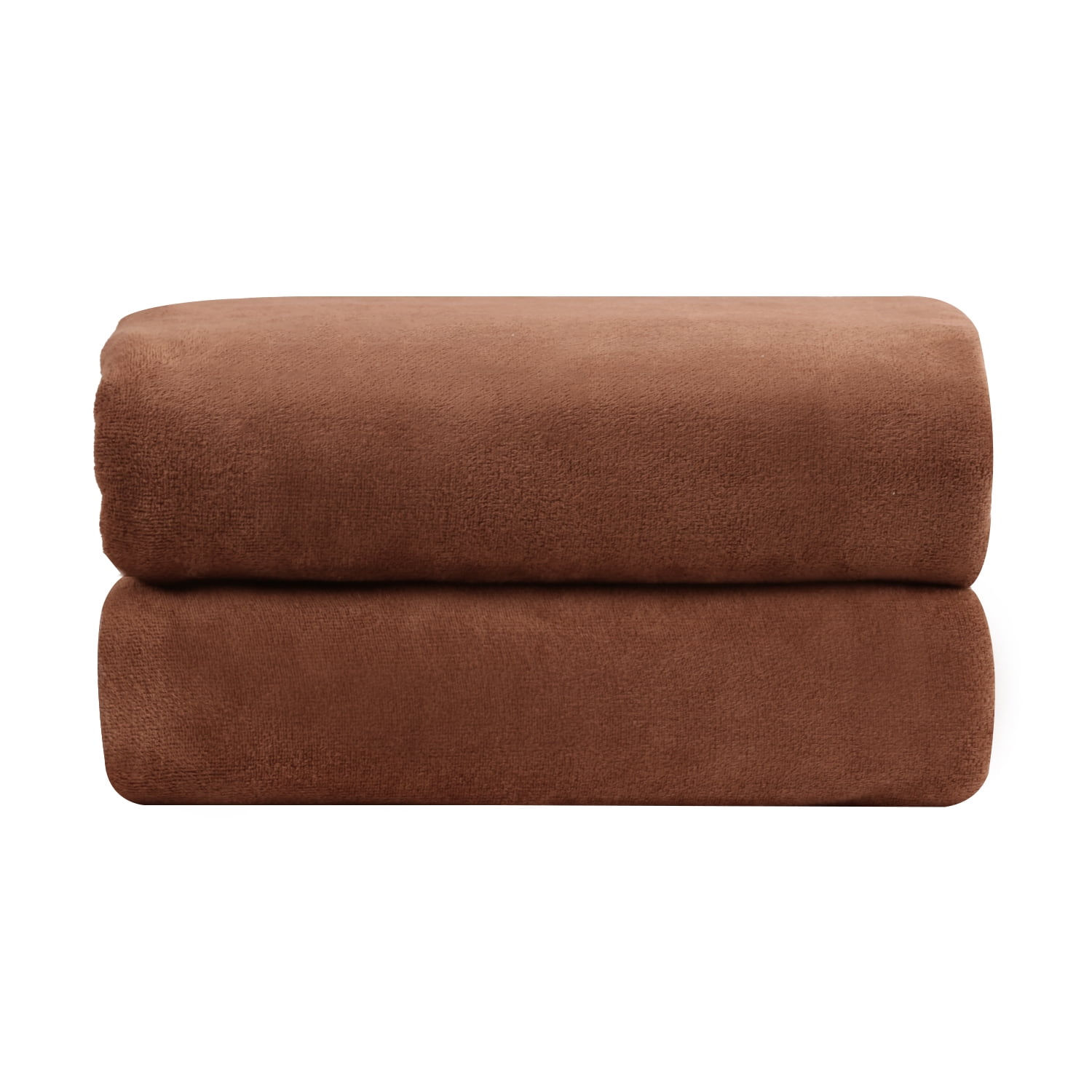 JML Bath Towel Set 2 Pack (30" x 60") - Extra Absorbent, Fast Drying, Coffee Microfiber Towels