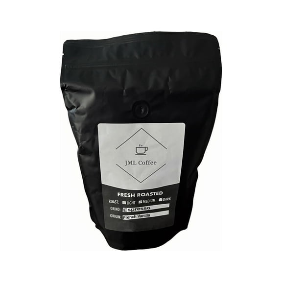 JML Coffee - French Vanilla Flavored Coffee (Medium Roast)
