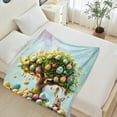thumbnail image 1 of JML Custom Fleece Blanket for Easter - Soft Printed Twin Blanket, Fuzzy Blankets & Throws 60x80 Inches, 1 of 4