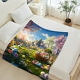 thumbnail image 1 of JML Custom Fleece Throw Blanket for Easter - Soft Printed Throw Blanket, Fuzzy Blankets & Throws 30x40 Inches, 1 of 4