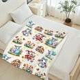 thumbnail image 1 of JML Custom Fleece Throw Blanket for Easter - Soft Printed Throw Blanket, Fuzzy Blankets & Throws 30x40 Inches, 1 of 4